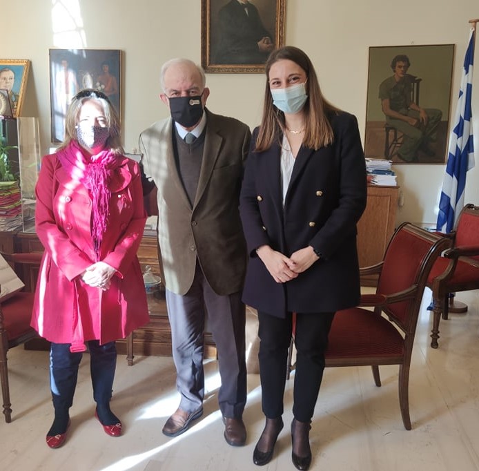 Με την Αναπληρώτρια Πρέσβη της Μ. Βρετανίας συναντήθηκε ο Β. Λαμπρινός