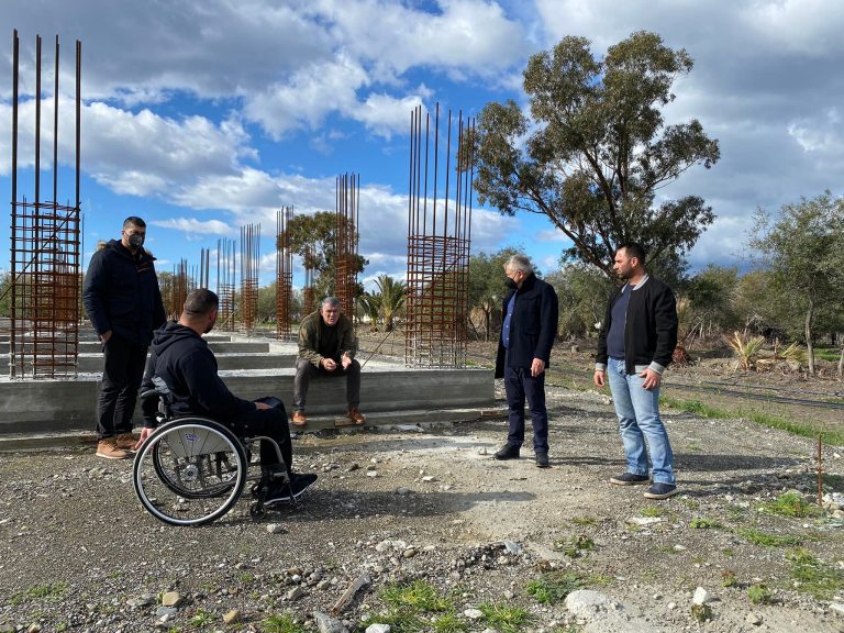 Περιοδεία Γρηγόρη Νικολιδάκη σε έργα του Δήμου Φαιστού