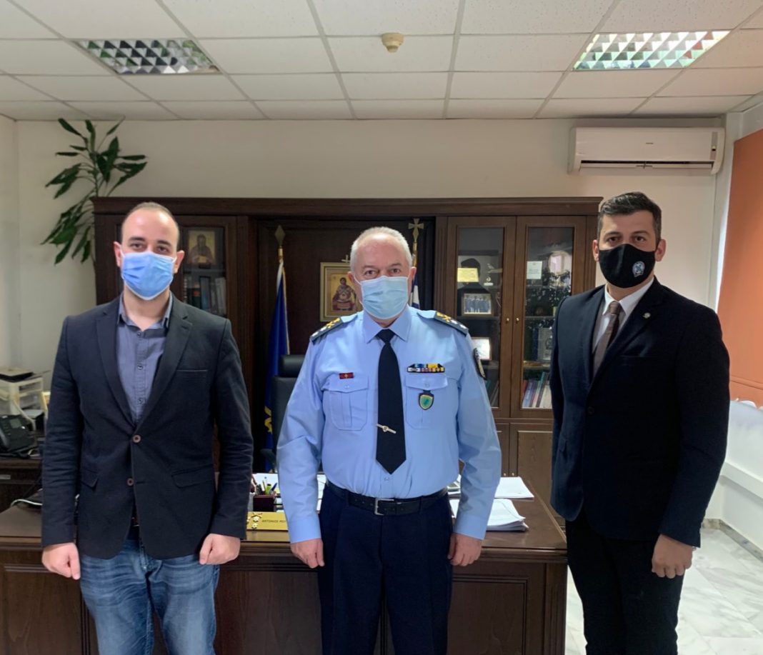 Με τον Περιφερειακό Αστυνομικό Διευθυντή Κρήτης συναντήθηκε ο Πρόεδρος Αστυνομικών Λασιθίου