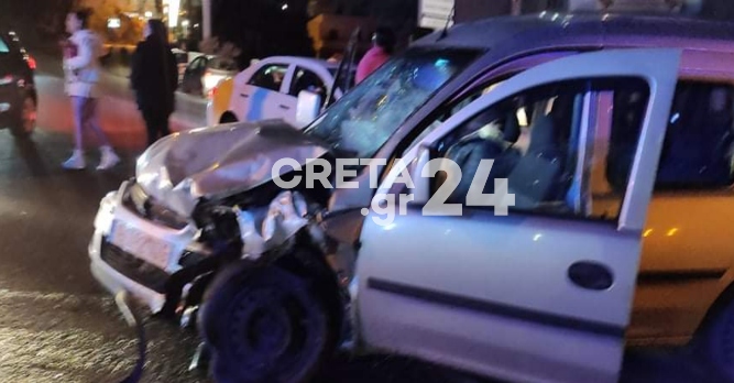 Νέο σοβαρό τροχαίο στην Κρήτη – Διασωληνωμένος στο νοσοκομείο ένας οδηγός (εικόνες)