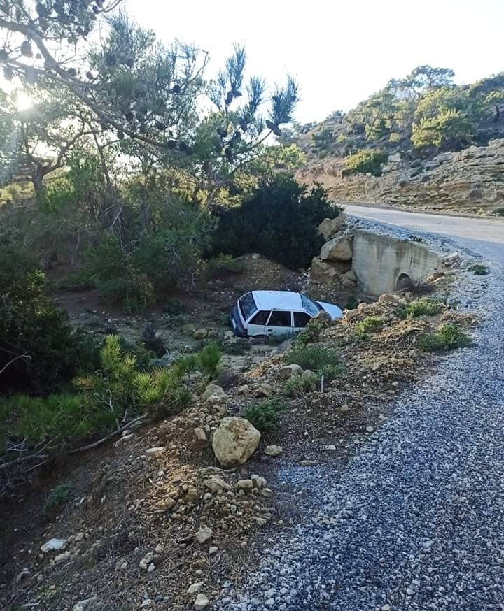 Τροχαίο και στη Γαύδο τα ξημερώματα της Πρωτοχρονιάς