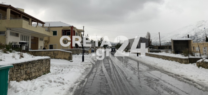 Δήμος Αρχανών Αστερουσίων: Μάχη για να μείνουν ανοιχτοί οι δρόμοι – «Μπλόκο» της αστυνομίας και έκκληση στους οδηγούς