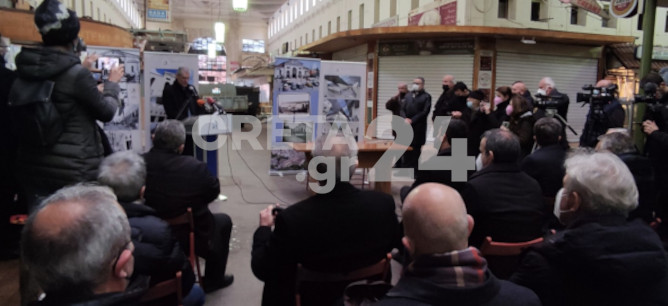 Χανιά: «Έπεσαν» οι υπογραφές για την ανάπλαση της Δημοτικής Αγοράς