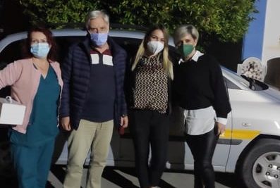 Εμβολιασμοί κατ’ οίκον από το προσωπικό του Κ.Υ. Χάρακα – Με την συνδρομή του «Βοήθεια στο Σπίτι»