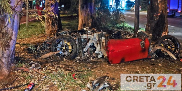 Τροχαίο στη Βούλα: Δεν εμπλέκεται άλλο όχημα, ήταν η πρώτη βόλτα του Μονογυιού με τη Ferrari των 700 ίππων