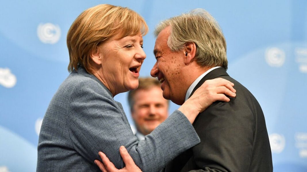 Ο Γκουτέρες προσέφερε θέση στη Μέρκελ στον ΟΗΕ – Δεν είπε ακόμα το «ναι»