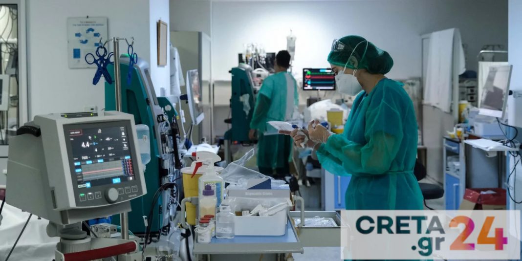 Κορωνοϊός: 8 διασωληνωμένοι στα νοσοκομεία της Κρήτης
