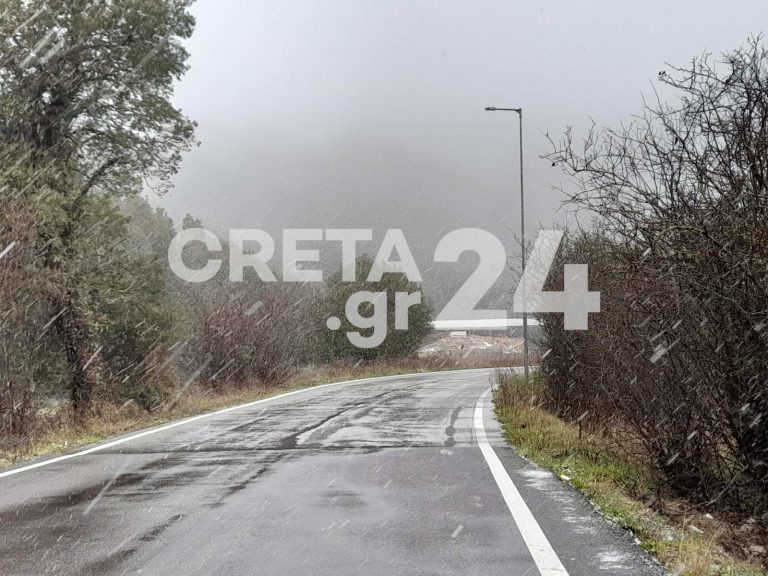 Το πέρασμα του Διομήδη από την Κρήτη: Ποιες περιοχές ντύθηκαν στα λευκά, που σημειώθηκαν ζημιές