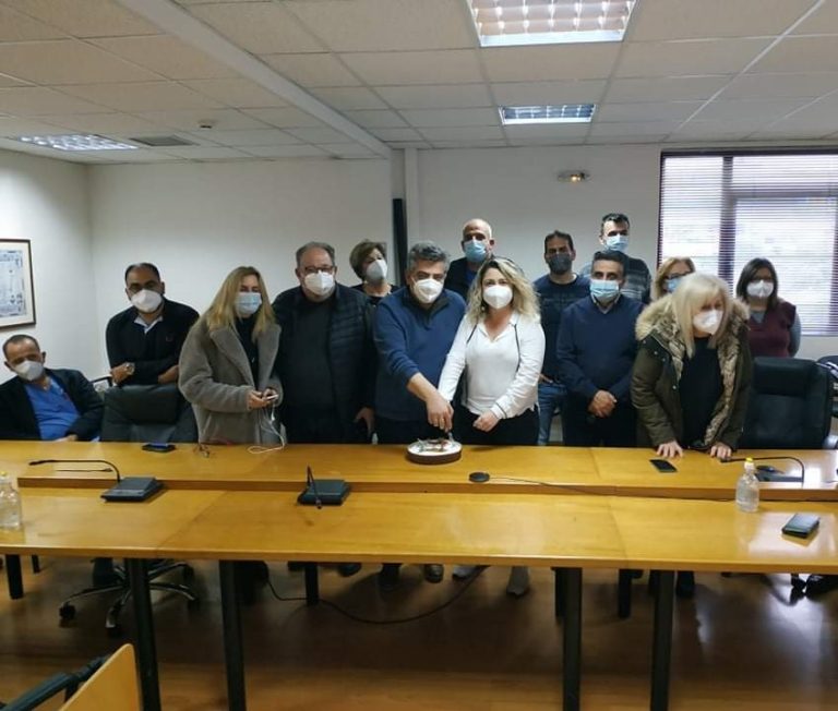 Τριάντα φλουριά στην κοπή της πίτας της 7ης ΥΠΕ Κρήτης (εικόνες)