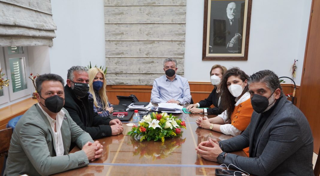 Mε την διοίκηση του νεοσύστατου φορέα «Κρήτη το νησί μου» συναντήθηκε ο Περιφερειάρχης