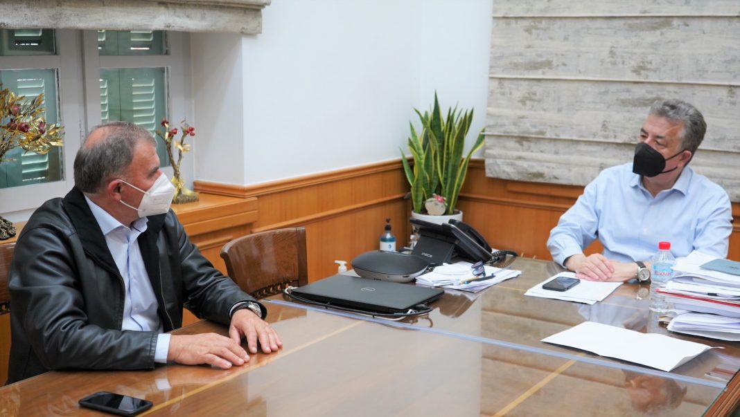 Τι συζήτησαν Αρναουτάκης – Καλαντζάκης για τη νήσο Χρυσή