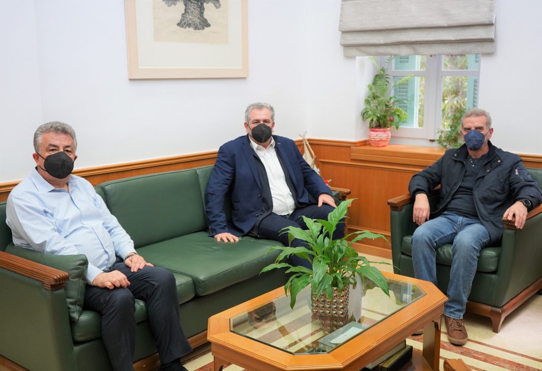 Με τον πρόεδρο της ΟΕΒΕΝΗ συναντήθηκε ο Περιφερειάρχης