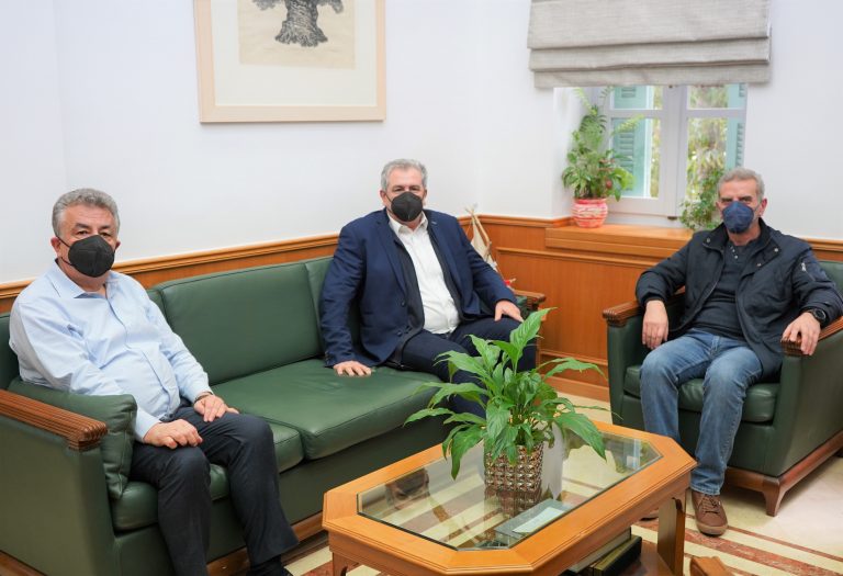 Με τον πρόεδρο της ΟΕΒΕΝΗ συναντήθηκε ο Περιφερειάρχης