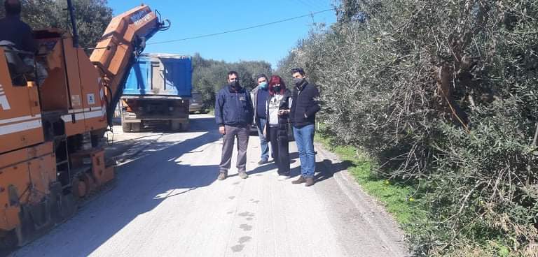 Aυτοψία Δημάρχου σε έργα στη Νέα Κυδωνία