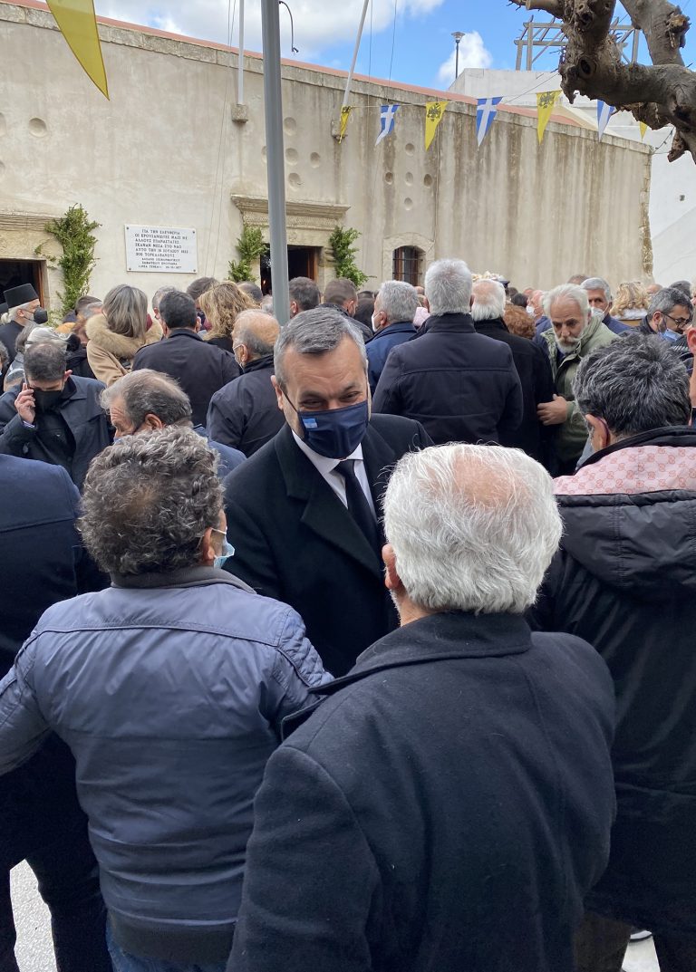 Στον Κρουσώνα ο Χ. Μαμουλάκης