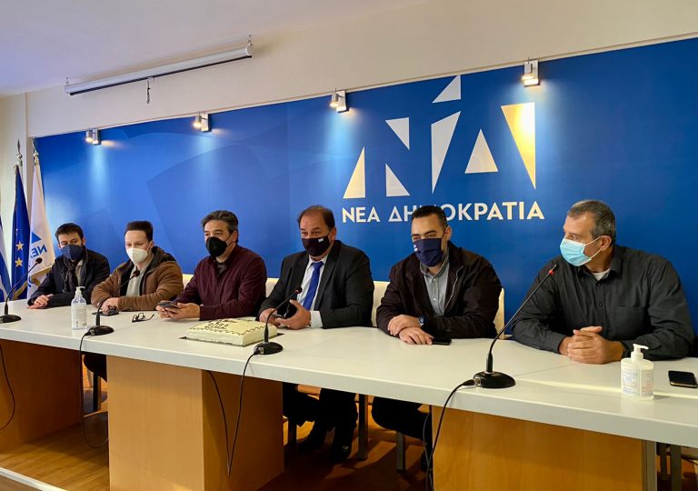 Ηράκλειο: Η Δημοτική Τοπική Οργάνωση της ΝΔ έκοψε την πρωτοχρονιάτικη πίτα