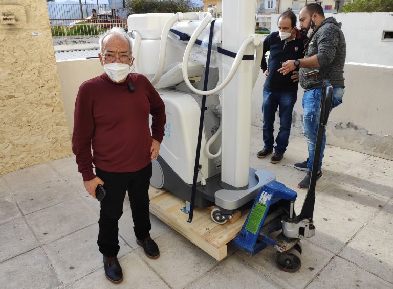 Νέο ακτινολογικό μηχάνημα στο νοσοκομείο Αγίου Νικολάου
