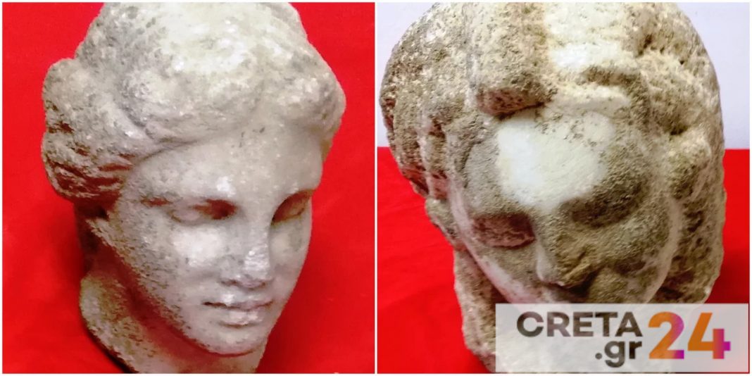 35χρονος αγόρασε διαμέρισμα και βρήκε κεφαλές γυναικείων αγαλμάτων Ρωμαϊκής περιόδου!