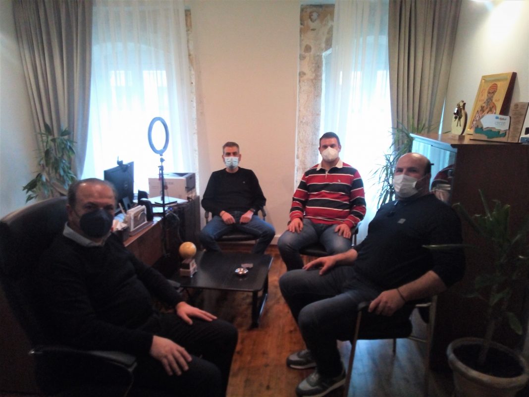 Με τον Δήμαρχο συναντήθηκαν οι αστυνομικοί του Ρεθύμνου