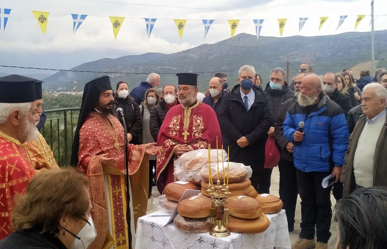 Πανηγυρική Θεία Λειτουργία στο νέο ναό Αγίου Θεοδώρου