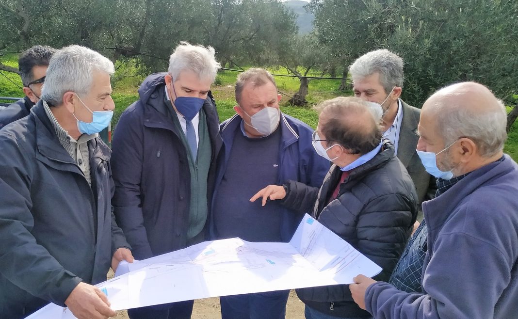 Επίσημη εγκατάσταση του ανάδοχου εργολάβου στον Κόμβο Δραπανιά