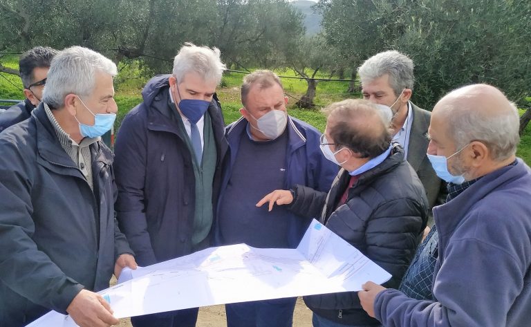 Επίσημη εγκατάσταση του ανάδοχου εργολάβου στον Κόμβο Δραπανιά
