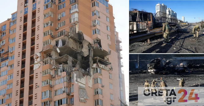 Πόλεμος στην Ουκρανία: Οι Ρώσοι χτυπούν αμάχους – Το Κίεβο αντιστέκεται