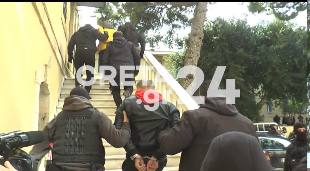 Κρήτη: Στον Εισαγγελέα και οι άλλοι δύο κρατούμενοι που απέδρασαν (εικόνες)