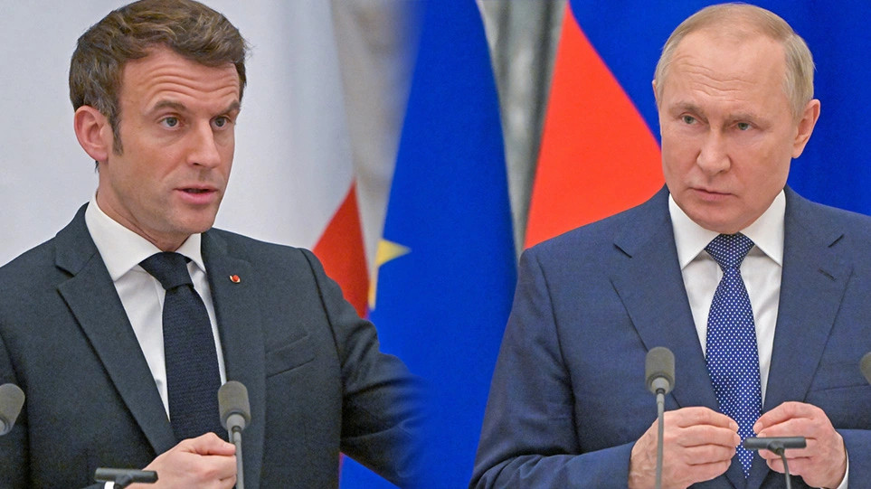 Πόλεμος στην Ουκρανία – Μακρόν σε Πούτιν: Σταματήστε την καταστροφική επιθετικότητα