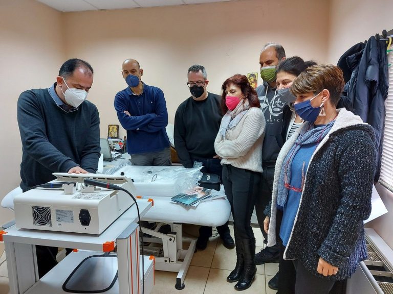 Νέα πρωτοποριακή συσκευή φυσικοθεραπείας στον Δήμο Χανίων