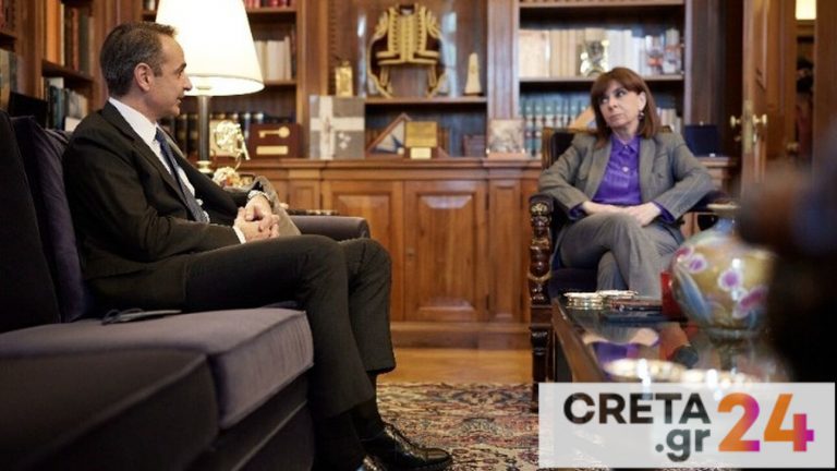 Μητσοτάκης σε Σακελλαροπούλου: Η Ελλάδα θα σταθεί δίπλα στις ελληνικές κοινότητες της Ουκρανίας