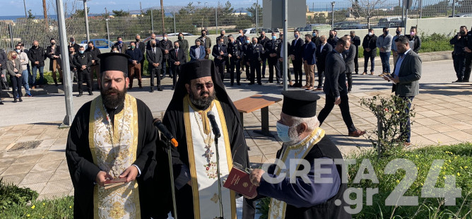 Ηράκλειο: Τίμησαν τους αστυνομικούς που «έπεσαν» στο καθήκον