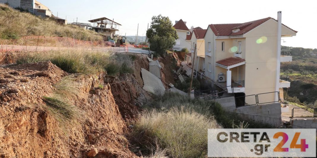 Απίστευτες εικόνες λόγω καθίζησης: Σπίτια βούλιαξαν τρία μέτρα