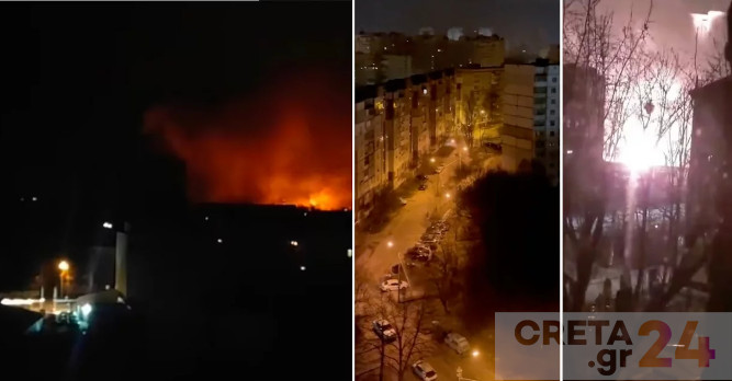 Πόλεμος στην Ουκρανία: Οι Ρώσοι σφυροκοπούν για 5η νύχτα – Στα 25 χλμ από το κέντρο του Κιέβου ο στρατός του Πούτιν