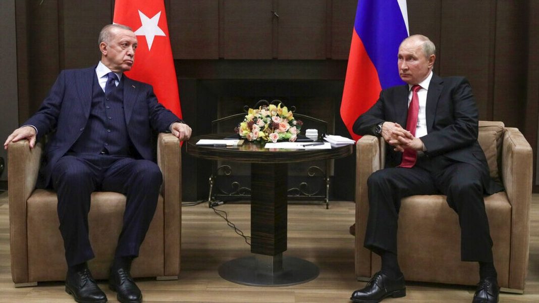 Τηλεφωνική επικοινωνία Πούτιν-Ερντογάν – «Απογοητευμένος» από ΗΠΑ και ΝΑΤΟ ο Ρώσος πρόεδρος