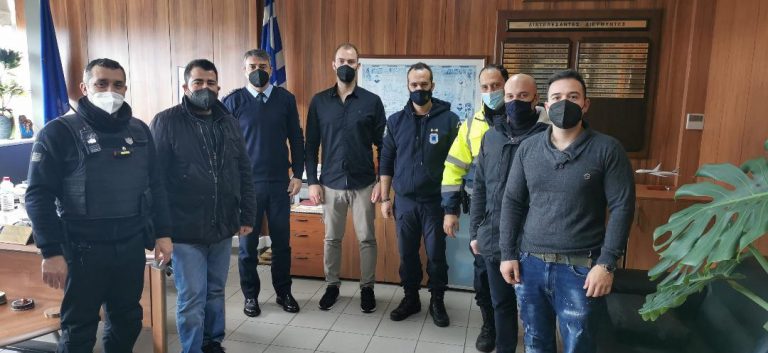 Με τον ταξίαρχο Νίκο Σπυριδάκη συναντήθηκαν οι αστυνομικοί του Ηρακλείου