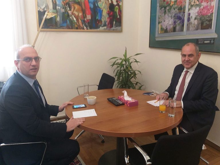 Συνάντηση Διγαλάκη – Οικονόμου για σημαντικά ζητήματα των Χανίων