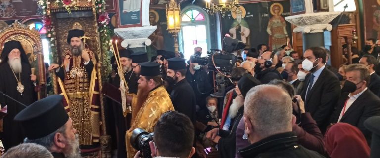 Ο Περιφερειάρχης Κρήτης στην Ενθρόνιση του Μητροπολίτη Ρεθύμνης και Αυλοποτάμου