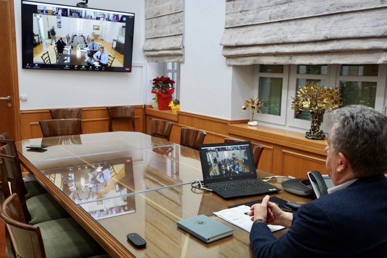 Τηλεδιάσκεψη Περιφερειαρχών με τον Πρωθυπουργό για νέο ΕΣΠΑ, Ταμείο Ανάκαμψης και Εθνικό Πρόγραμμα Ανάπτυξης