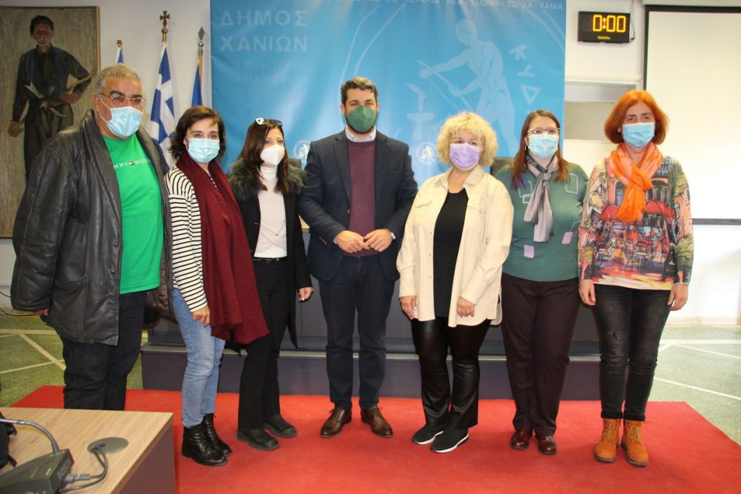 Υποδοχή μαθητών και εκπαιδευτικών στο Δημαρχείο Χανίων