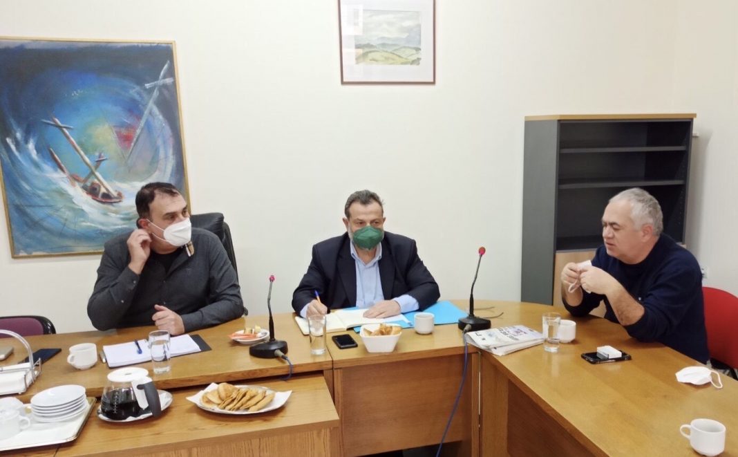 Με την Διοικούσα Επιτροπή του ΤΕΕ-ΤΑΚ συναντήθηκε ο Β. Κεγκέρογλου