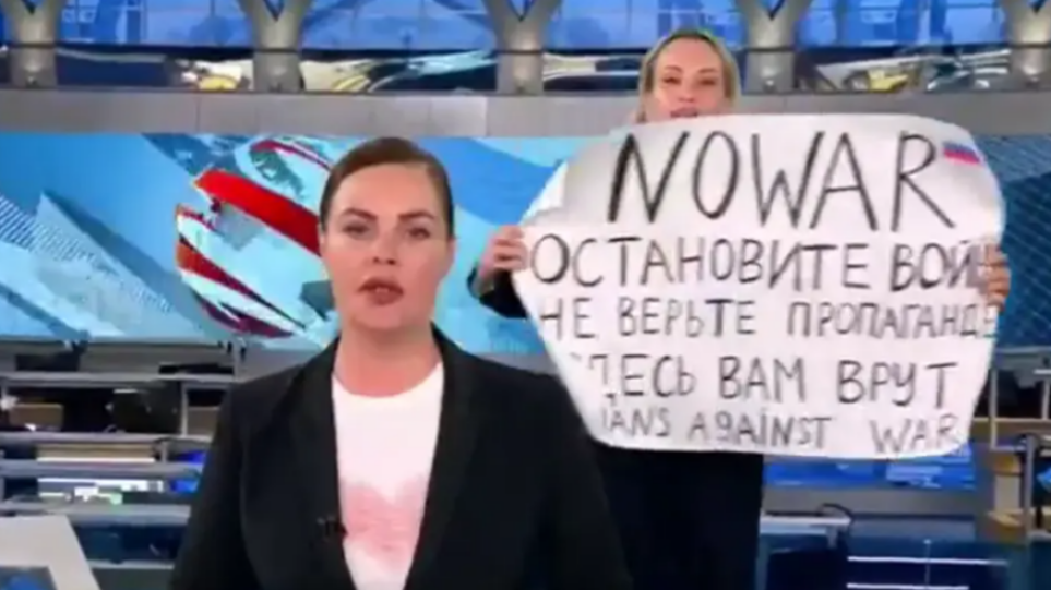 Μαρίνα Οβσιάνικοβα: Αυτός είναι ο πόλεμος του Πούτιν, όχι ο πόλεμος του ρωσικού λαού