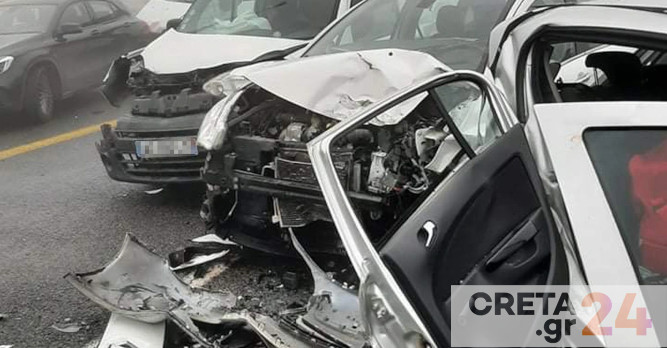 Συνολικά 13 άτομα τραυματίστηκαν από την τρομακτική καραμπόλα στην Εγνατία Οδό