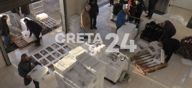 Κρήτη: Έλεγχοι στην ιχθυόσκαλα για τα θαλασσινά ενόψει Καθαράς Δευτέρας