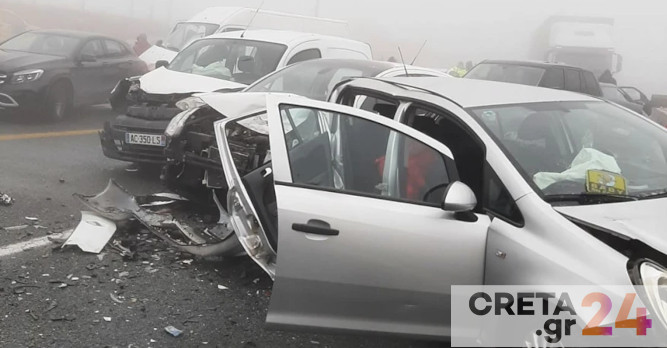 Καραμπόλα 50 αυτοκινήτων λόγω …ομίχλης – Εγκλωβίστηκαν επιβάτες