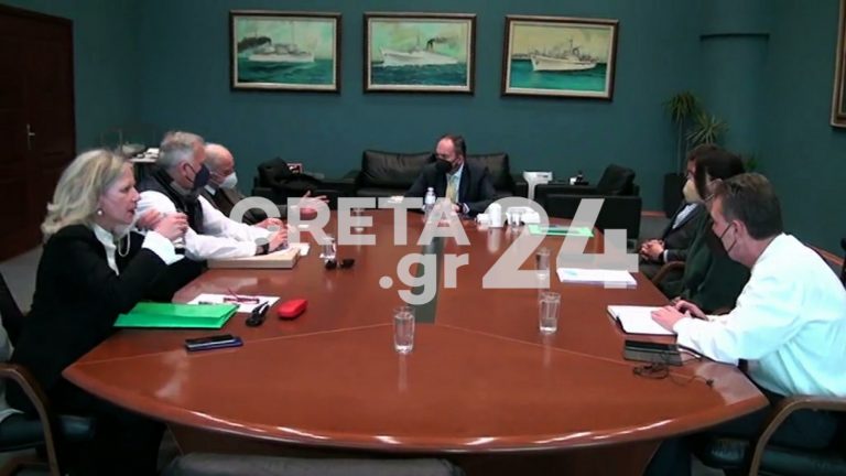 Την ίδρυση Λιμενικού Ταμείου ζήτησε ο Δήμαρχος Ηρακλείου από τον Γ. Πλακιωτάκη (εικόνες)