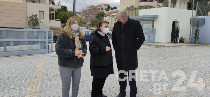 Στο αρχαιολογικό μουσείο Χανίων η Λίνα Μενδώνη