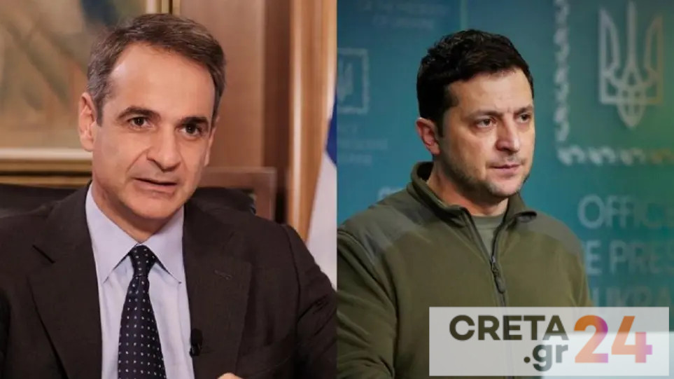 Νέο τηλεφώνημα Μητσοτάκη – Ζελένσκι: Τον προσκάλεσε να μιλήσει μέσω τηλεδιάσκεψης στη Βουλή των Ελλήνων