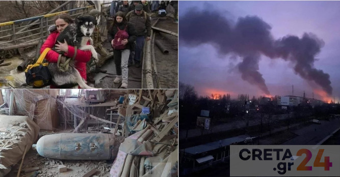 Εισβολή στην Ουκρανία: Οι Ρώσοι βομβάρδισαν χωριό κοντά στην Οδησσό -Τρίτος γύρος συνομιλιών Κιέβου-Μόσχας