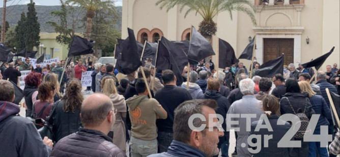 Διαμαρτυρία στο Παλαίκαστρο για την μελέτη για τις περιοχές Natura